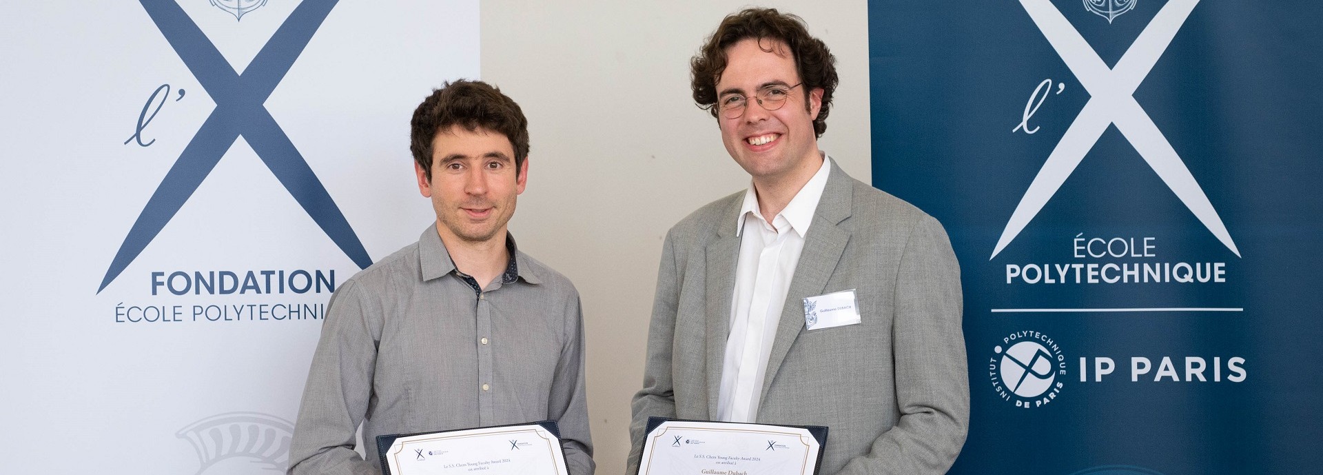 Guillaume Dubach et Maxime Breden, lauréats des S.S. Chern Young Faculty Awards 2024
