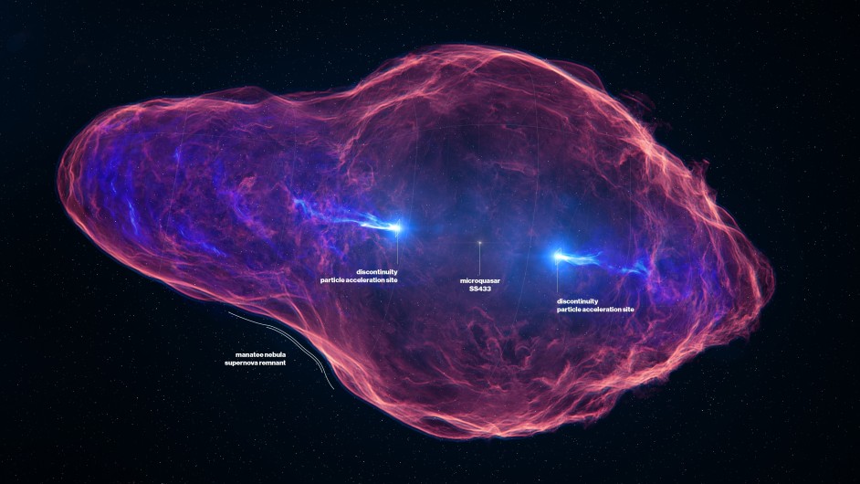 First location of a gamma-ray source in a microquasar