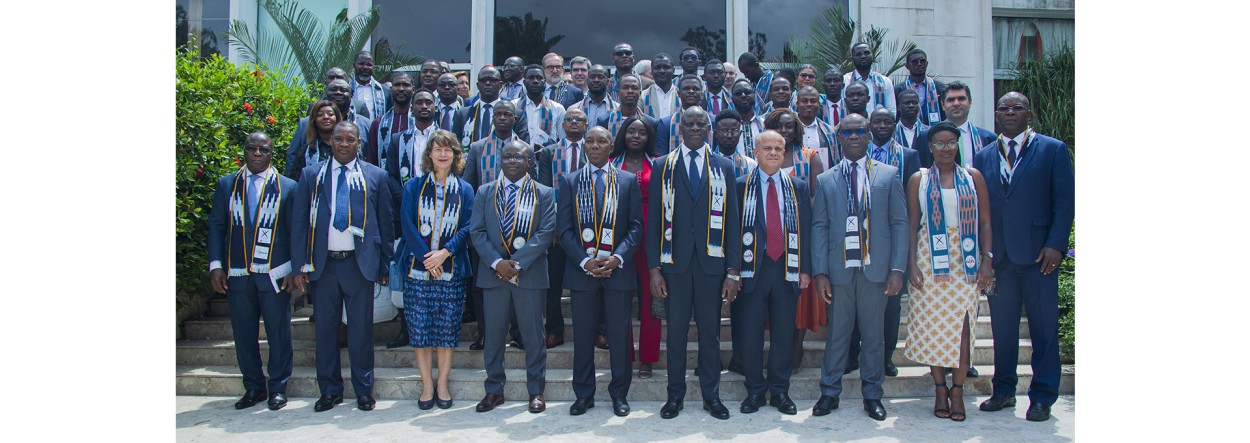 Remise de diplôme de la première promotion du Mastère ETRE en Côte d’Ivoire