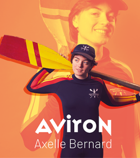 Série Sports à l'X - Axelle Bernard, X21, section aviron